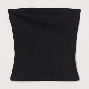h&m ribbed tube top!